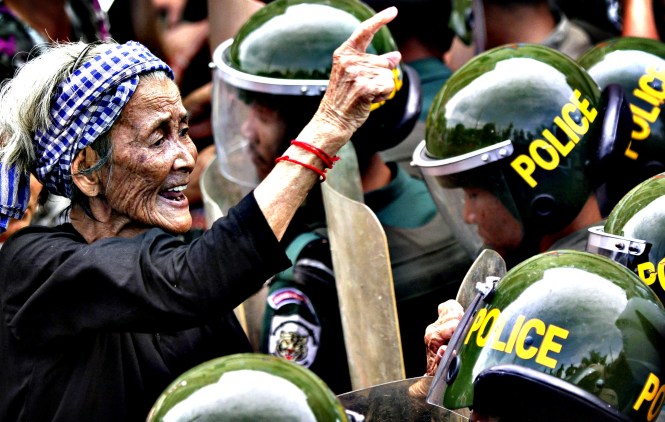 14. The 2013 elections see Hun Sen’s CPP retain power amid claims or irregularity. Protests in Phnom Penh accompany parliament’s approval of a further 5 year term for Hun Sen. 